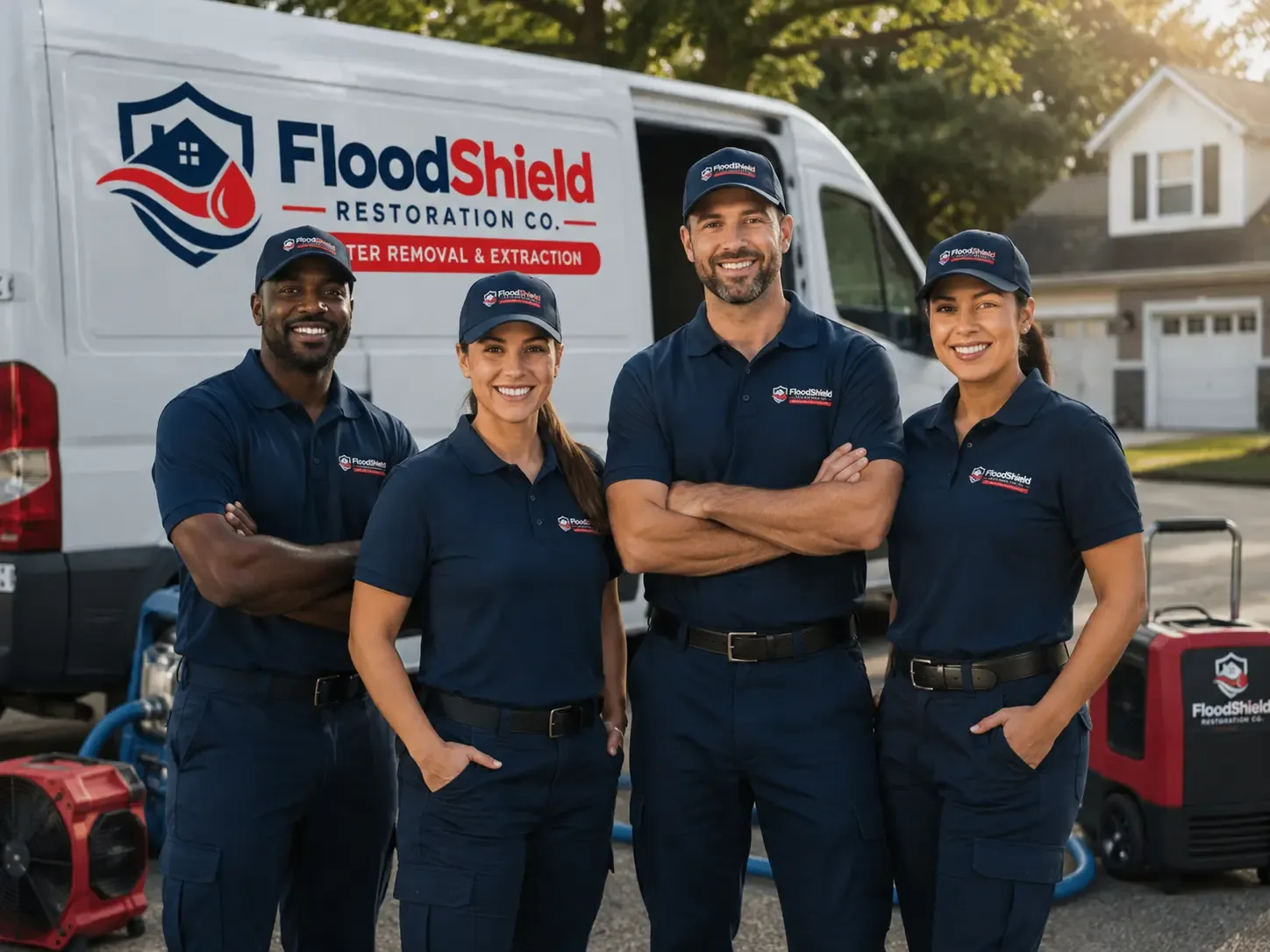 Flood Damage Restoration company in Scroggins, TX